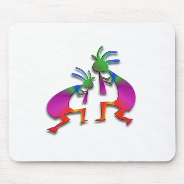 2 Kokopelli #4 Mouse Pad (Front)