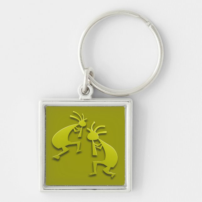 2 Kokopelli #78 Keychain (Front)