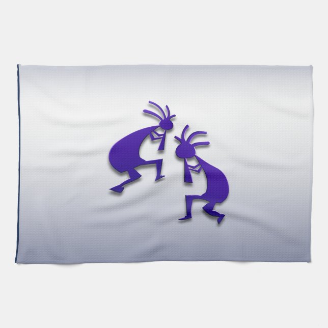 2 Kokopelli #83 Towel (Horizontal)