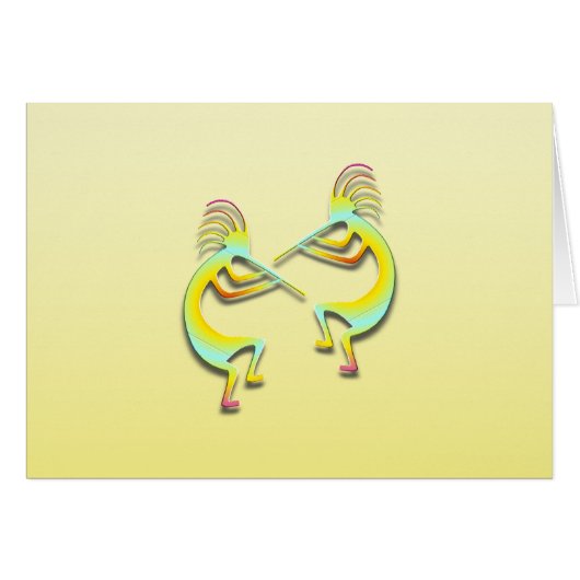2 Kokopelli #86 Cards (Front Horizontal)