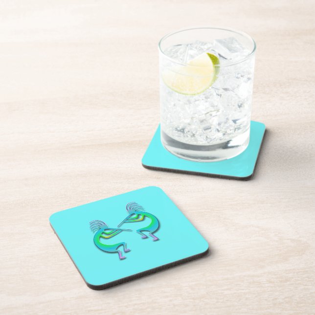 2 Kokopelli #87 Coaster (Right Side)
