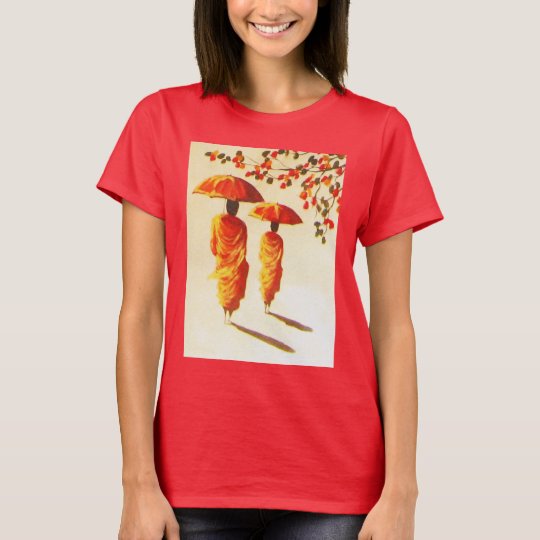2 Laotian Buddhist Monks T-Shirt