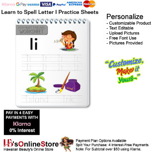 2 Learn To Spell Letter I Teacher Home Schooling