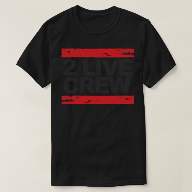 2 live crew t shirt typography Essential T-Shirt (Design Front)