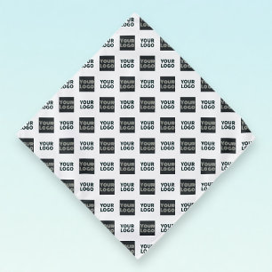 2 Logos Simple Repeating Logos Bandana