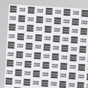 2 Logos Simple Repeating Logos   White Tissue Paper