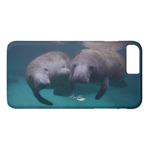 2 Manatee Friends iPhone 87 case