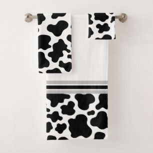 2% Milk Cow Bath Towel Set