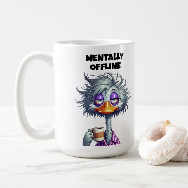 #2 Mom Coffee Mug (With Donut)