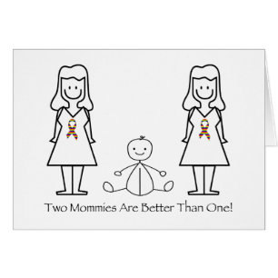 2 Moms Are Better Than 1 Cards