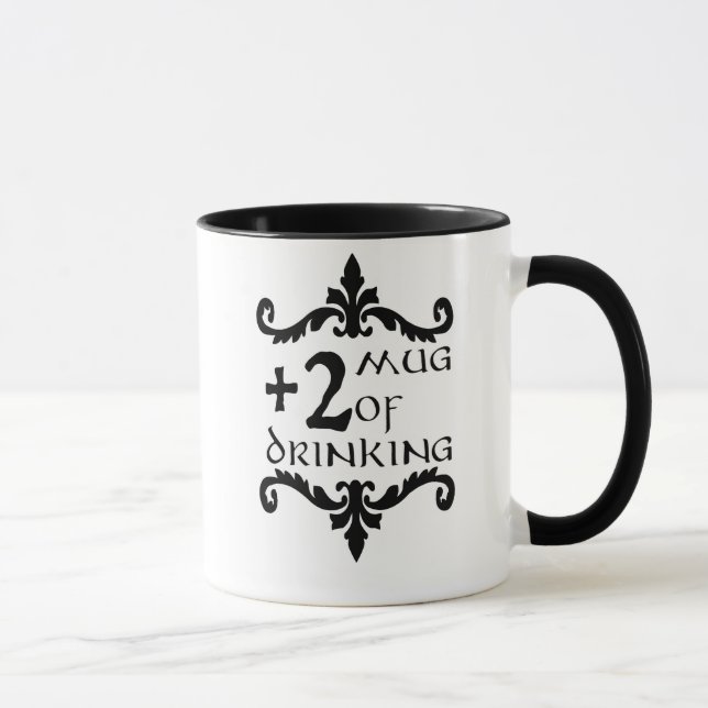 +2 Mug of Drinking (Right)