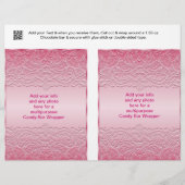 2 Multipurpose Candy Bar Wrappers Party Favor (Front)