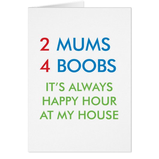 2 mums cards (Front)