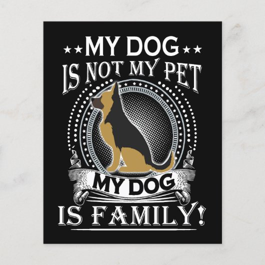 2 My Dog Is Not My Pet My Dog Is Family (Front)