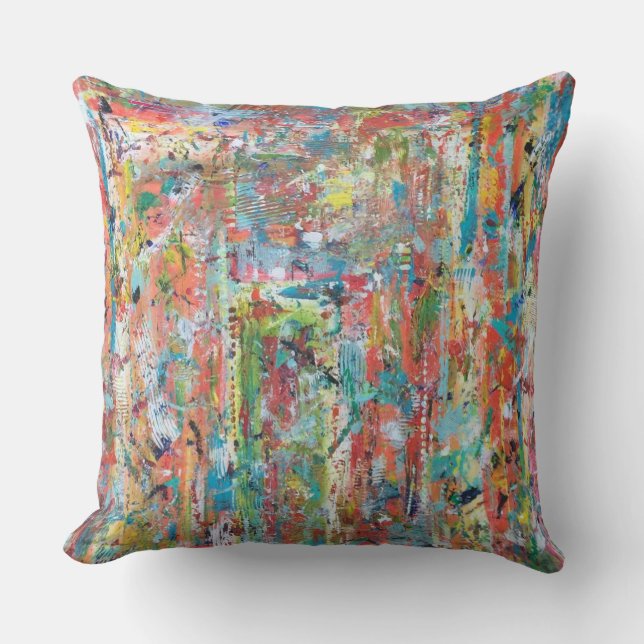 2 N 1 20 x 20 Cotton Throw Pillow (Front)