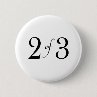 2 of 3 (middle child) button