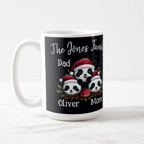 2 Parents 1 Kid _ Christmas Family  Coffee Mug