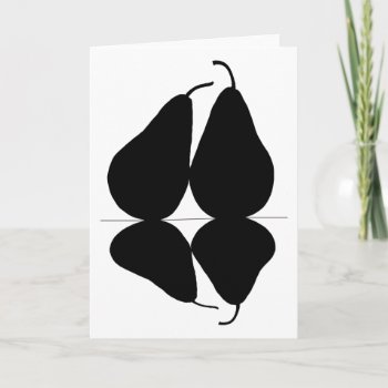 2 Pears-greeting Card by rgkphoto at Zazzle