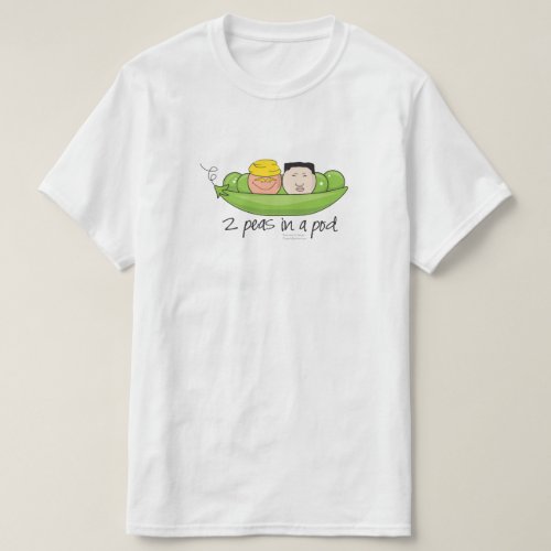 2 Peas in a pod _ Add your own text T_Shirt