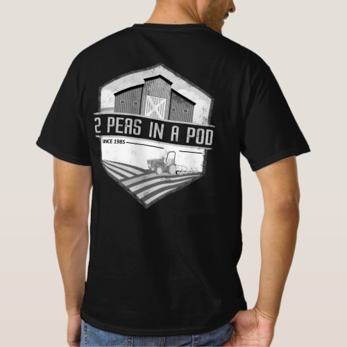 2 Peas in a Pod Faded Logo T_Shirt