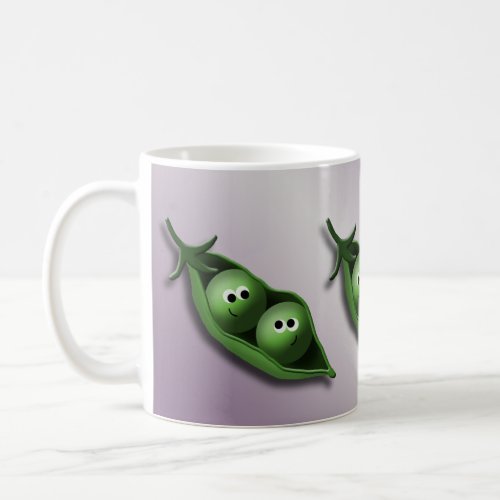 2 Peas in a Pod Love and Friendship mug