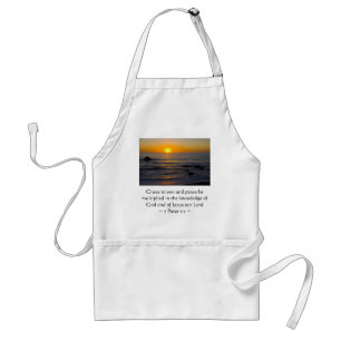 2 Peter 1:2 Adult Apron
