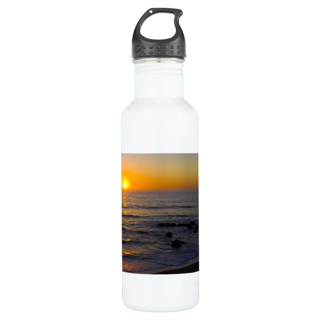 2 Peter 1:2 Stainless Steel Water Bottle (Front)