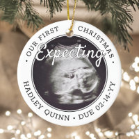 2 Photo Baby Ultrasound New Parents Expecting