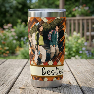 2 Photo Besties Forever Insulated Tumbler