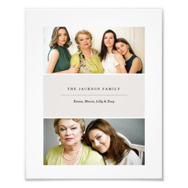 2 Photo Collage Print (Front)