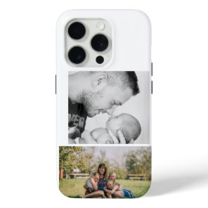 2 Photo Custom  iPhone 15 Pro Case