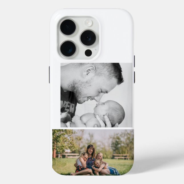 2 Photo Custom  Case-Mate iPhone Case (Back)