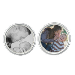 2 Photo Custom Double Sided Cufflinks