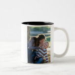 2 Photo Custom Double Sided  Two-Tone Coffee Mug<br><div class="desc">2 Photo Custom Double Sided Two-Tone Coffee Mug</div>
