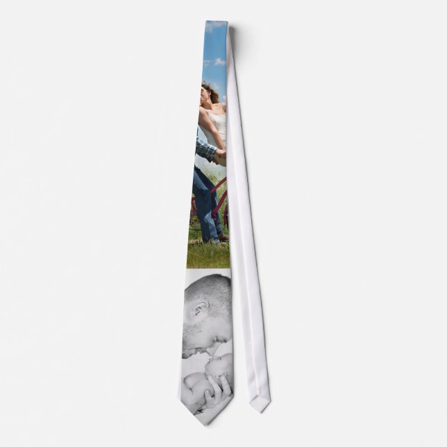 2 Photo Custom  Neck Tie (Front)