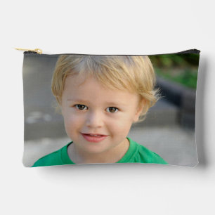 2 Photo Double Sided Personalized Accessory Pouch
