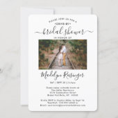 2 Photo Drive-By Social Distancing Bridal Shower Invitation (Front)