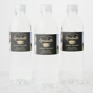 Dream Big Set of 20 Graduation Party Water Bottle Sticker Labels Dream Big Set of 20 Graduation Party Water Bottle Sticker Labels