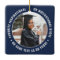 2 Photo Graduation Elegant Modern Navy Blue White