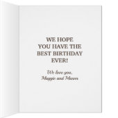 2 Photo Happy Birthday World's Greatest Mom (Inside (Right))