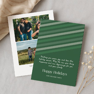 2 Photo Holiday Card