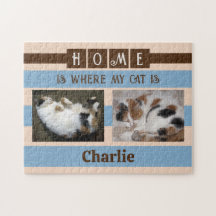 2 photo home is cat or dog add name brown