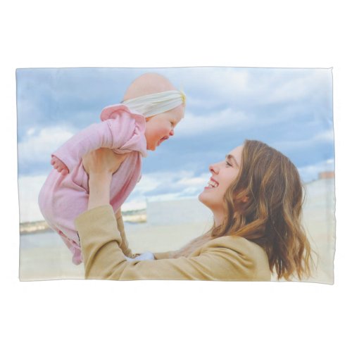 2 Photo Pillow Case Double Sided