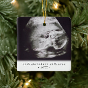 expecting mom christmas ornament