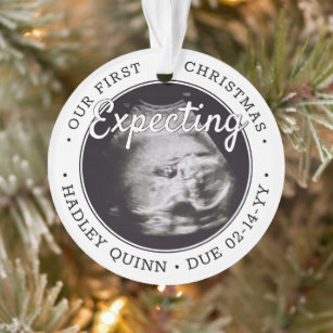 expectant mother christmas ornament