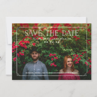 2 Photo | Romantic Doodles Wedding Save the Date