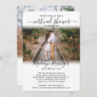 2 Photo Script Virtual Long Distance Bridal Shower