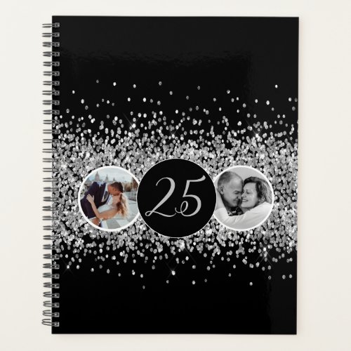 2 Photo Then and Now Wedding Anniversary Planner