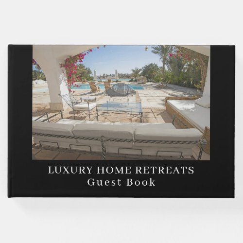 2 Photo Vacation Rental Guest Book