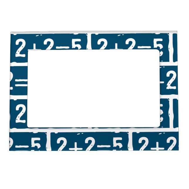 2 plus 2 equals 5 magnetic frame (Front)